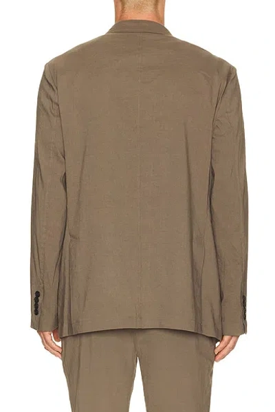 Theory Standard Blazer In Brown