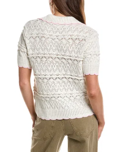 Rd Style Aina Polo Neck Pullover In White