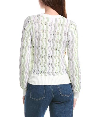 &isla Charlotte Vertical Wave Stripe Top In Multi