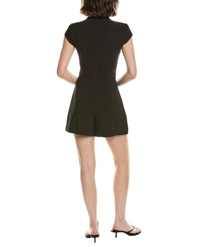 Bardot Delphi Cap Sleeve Playsuit In Black