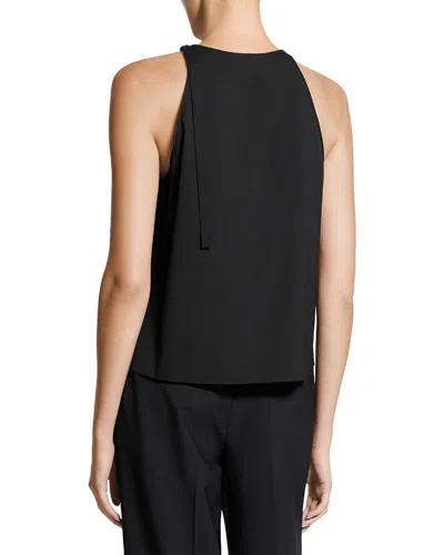 Theory Wool-blend Shell In Black