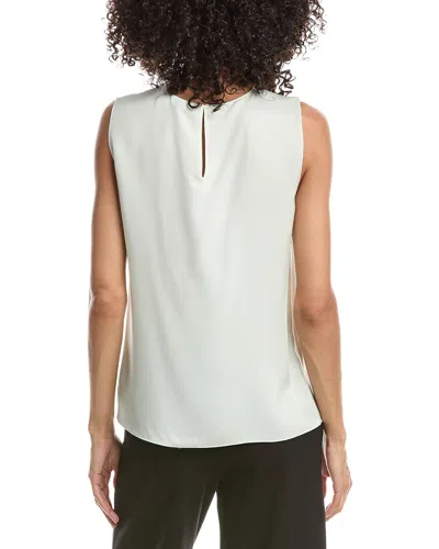 Theory Silk Straight Shell In White