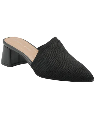 Adrienne Vittadini Sana Pointed Toe Slide Sandal In Black