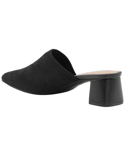 Adrienne Vittadini Sana Pointed Toe Slide Sandal In Black