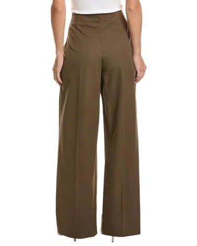 Fforme Peyton Wool-blend Pant In Brown