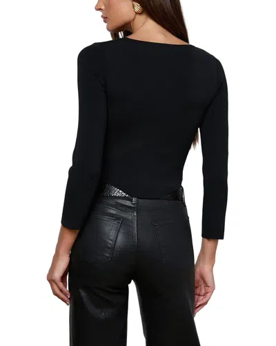 L'agence Sasha Tank Top In Black