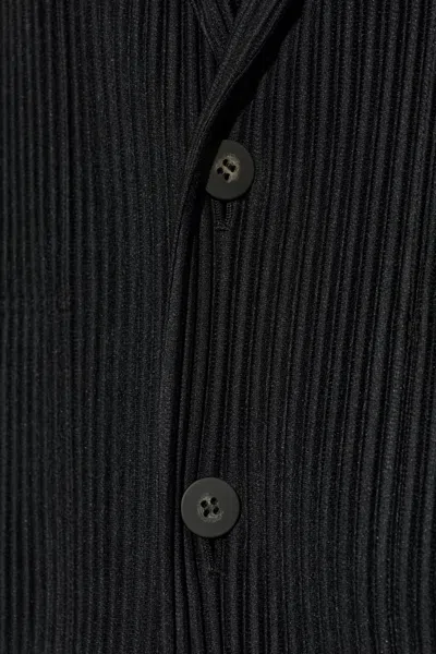 Issey Miyake Polyester Blazer In Black