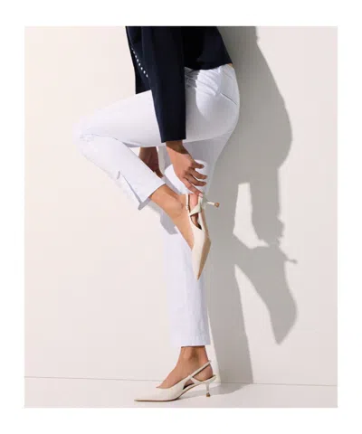 Liu •jo Button Trousers In White