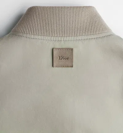 Dior Varsity Jacket In Neutral
