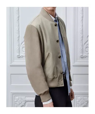 Dior Varsity Jacket In Neutral