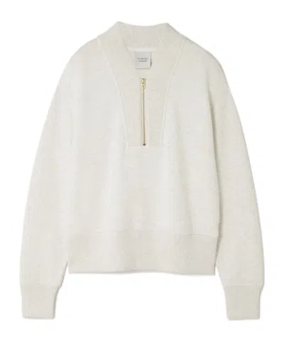 Varley Davidson Sweatshirt In Ivory Marl