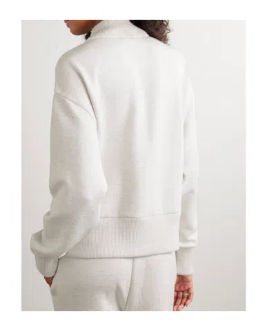 Varley Davidson Sweatshirt In Ivory Marl