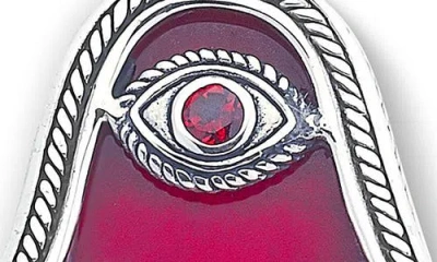 Samuel B. Hamsa Pendant In Multi