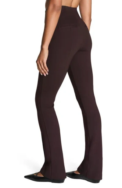 Spanx ® Pull-on Demi Bootcut Ponte Pants In Brown
