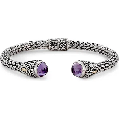 Samuel B. Sterling Silver Bangle In Metallic