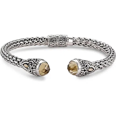 Samuel B. Sterling Silver Bangle In Metallic