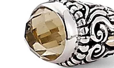 Samuel B. Sterling Silver Bangle In Metallic