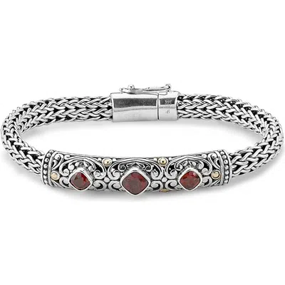 Samuel B. Sterling Silver Rope Bracelet In Multi