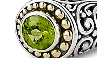 Samuel B. Tipped Two-tone Bangle In Metallic