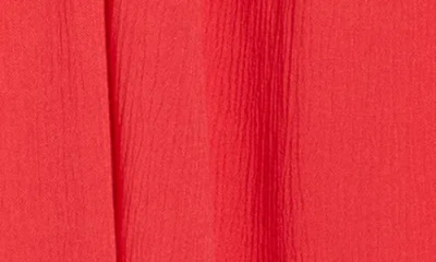 Abound Shoulder Tie Boho Cami In Red