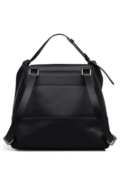 Radley London The Portobello Medium Drawstring Leather Backpack In Black