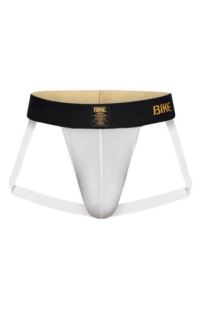 Bike Active Jock Strap In White