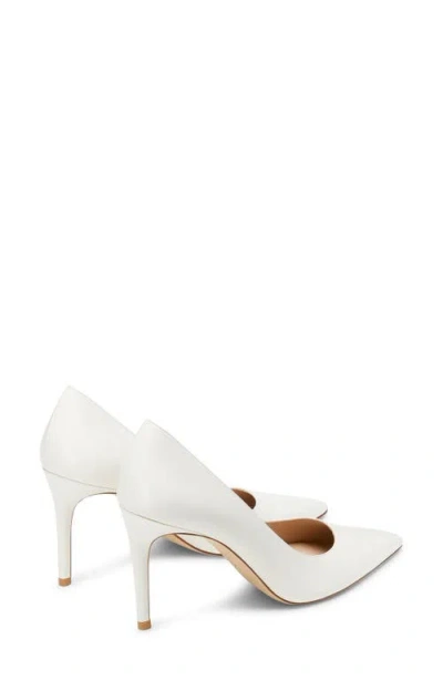 Stuart Weitzman Stuart Power 85 Pump In White