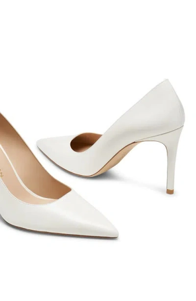 Stuart Weitzman Stuart Power 85 Pump In White