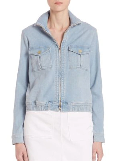 Shop Frame Le Citadel Denim Jacket In Barrington