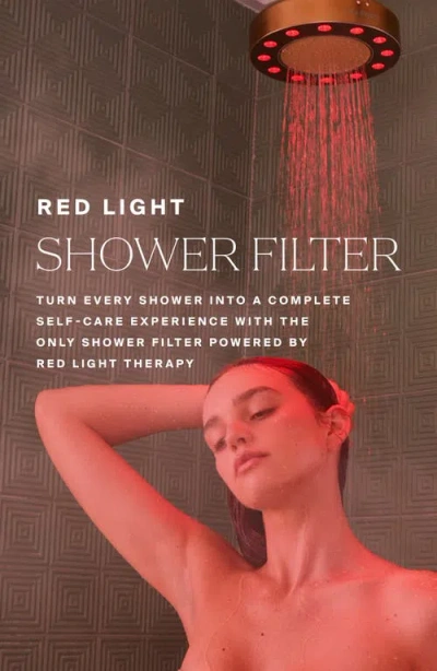 Higherdose Red Light Shower Filter In Gold