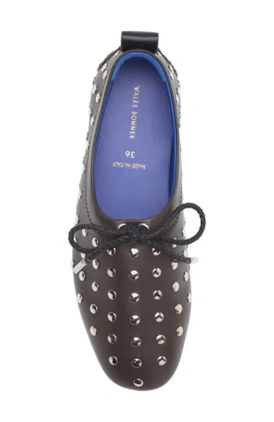 Wales Bonner Chakra Ballet Flat In Multi