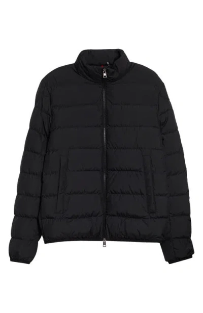 Moncler Baudinet Short Down Jacket, Men, Black, Size: 6 In Black