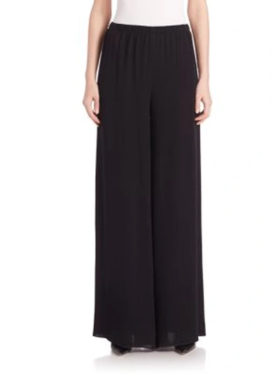 Shop The Row Lena Wide-leg Pants In Black