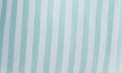 Tommy John Stripe High Waist Woven Sleep Shorts In Blue