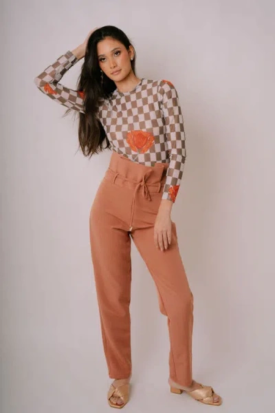 San Malo Shell Pants In Multi