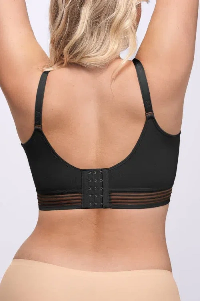 Shapellx Wireless Full Coverage Seamless Bra In Black