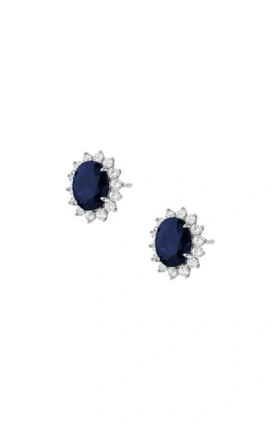 Aurate New York The Diana Stud Earrings In White