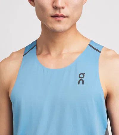 On Performance Tank Top In Blue