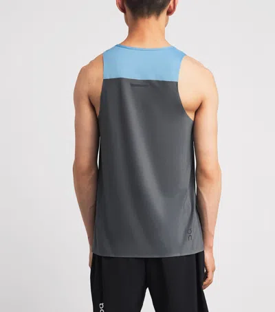 On Performance Tank Top In Blue
