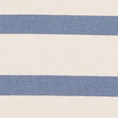 Tory Burch Cotton Stripe Logo T-shirt In Multi