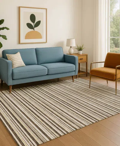 Dalyn Soft Essentials Machine Washable Se2 3'x5' Area Rug In Multi