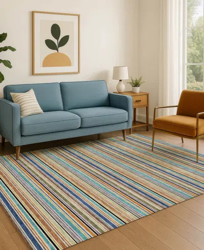 Dalyn Soft Essentials Machine Washable Se2 5'x7'6" Area Rug In Multi