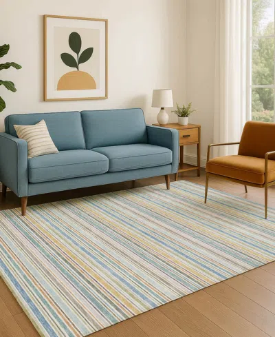 Dalyn Soft Essentials Machine Washable Se2 9'x12' Area Rug In Multi