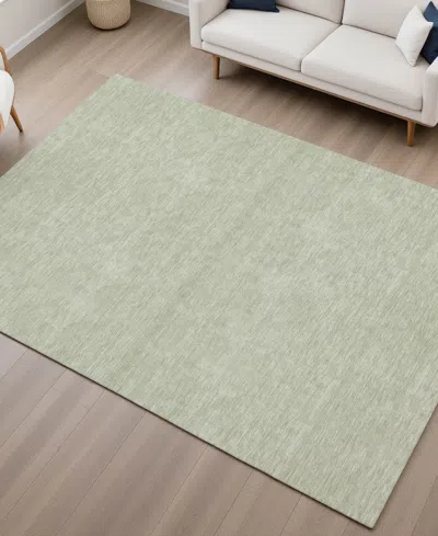 Dalyn Soft Essentials Machine Washable Se6 5'x7'6" Area Rug In Green