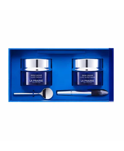 La Prairie Skin Caviar Day & Night Firming Duo Set In Transparent