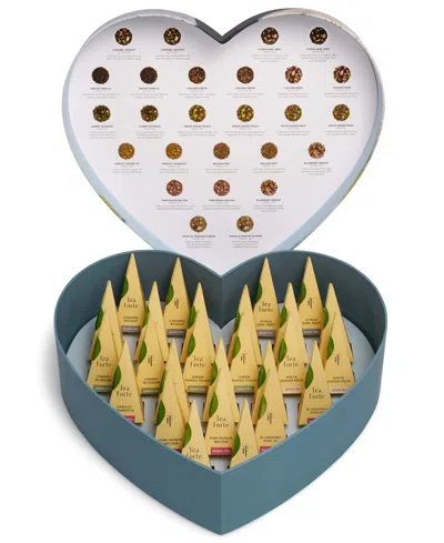 Tea Forte Keepsake Collection And White Cafe Cup, 26 Pyramid Infusers In White