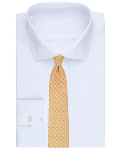 Perry Ellis Men's Geometric Pattern Tie In Brown