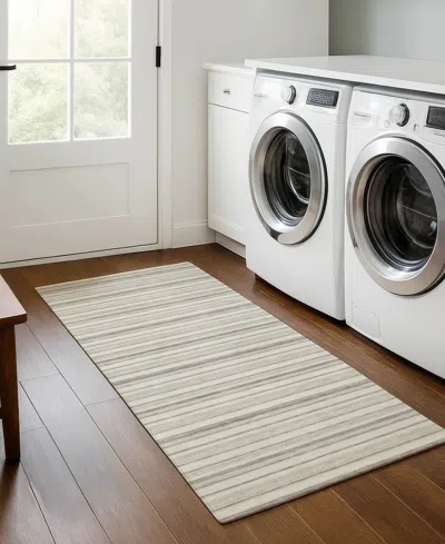 Dalyn Soft Essentials Machine Washable Se2 2'3"x7'6" Runner Area Rug In Multi