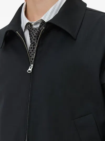 Mfpen Mail Zip-up Jacket In Blue