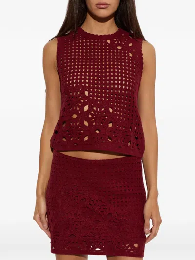 Frame Postcard Tank Top In Multi